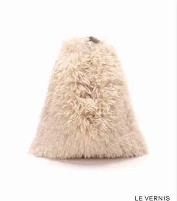 SLOBE IENA 르 베르니 인조 모피 빅 백 베이지