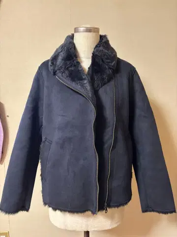 유니클로 퍼 라이더 자켓