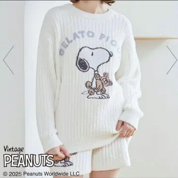 젤라또피케 SNOOPY 풀오버&숏팬츠 세트