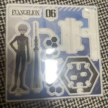 에반게리온 나기사 카오루 스카이트리 입체 아크릴 스탠드 한정판 콜라보