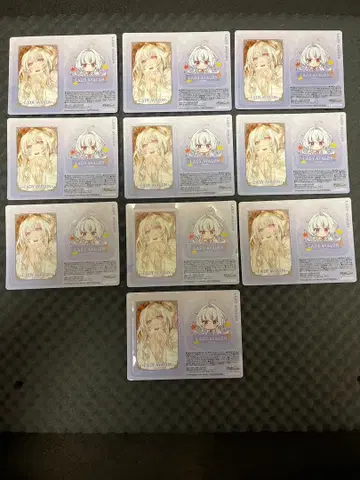 Fate FGO 로손 오리지널 클리어 시트 레이디 아발론 10장