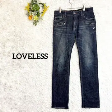 [러브리스] 스트레이트 데님 팬츠 스트레치 있음