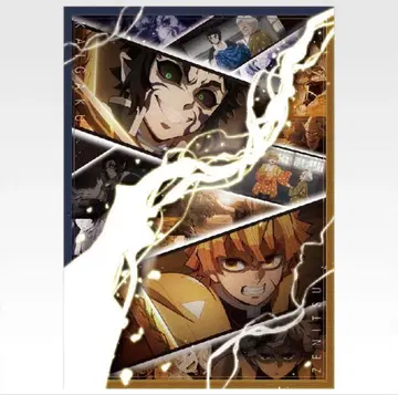 제일복권 귀멸의 칼날 D상 클리어 포스터 카이가쿠&아가츠마 젠이츠