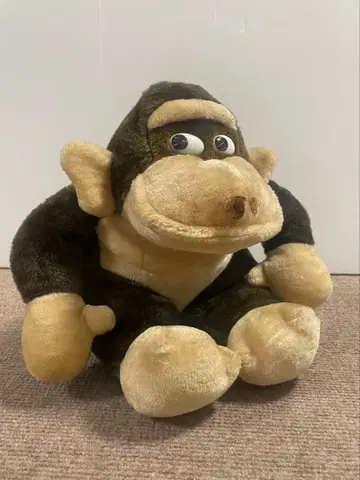 쇼와 레트로 고릴라 봉제 인형 빈티지 동물 애니멀