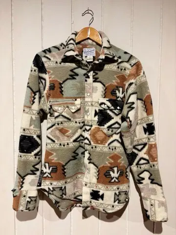 [ Rockmount ] USA 네이티브 무늬 플리스 웨스턴 셔츠