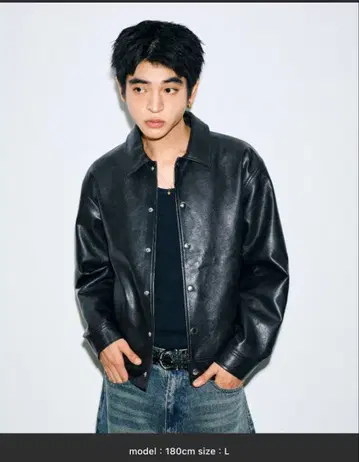 Elanque 가죽 자켓