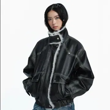 Roughneck Washed leather mustang jacket