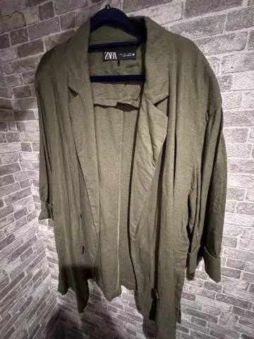 ZARA 올리브 여름용 자켓 L 사이즈