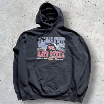 캔자스 주립 대학 vs 오하이오 주립 대학 칼리지 후드티 M