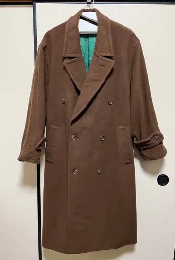 90s 유로 빈티지 울 코트