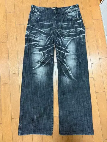 y2k 부츠컷 데님 그레이