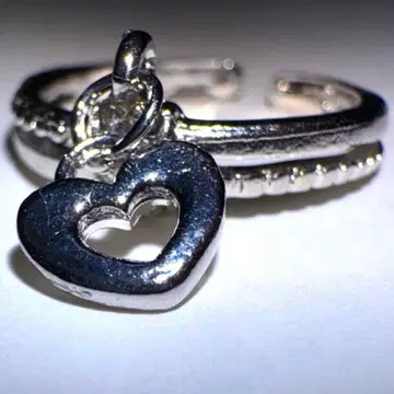 반지 하트 실버 링 여성용