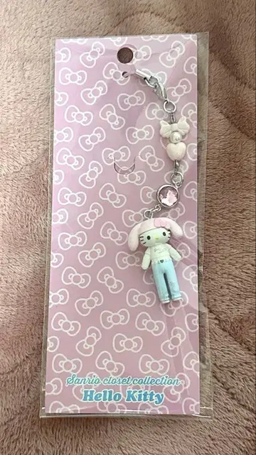 [ 익명 배송 ] 산리오 옷장 컬렉션 키티 스트랩 토끼 귀