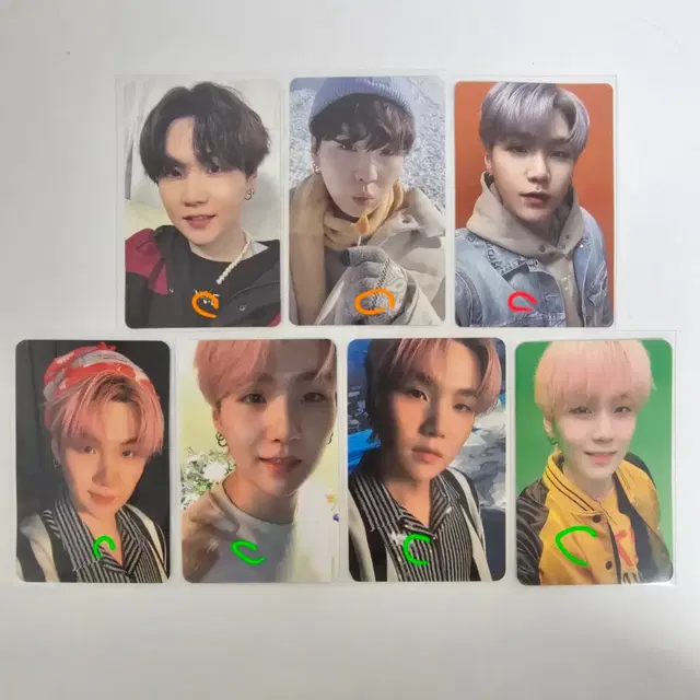 처분, 일괄, 개별가능)방탄소년단 BTS 슈가 포카