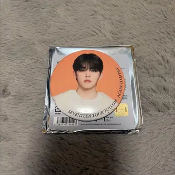 세븐틴 seventeen 캔뱃지 에스쿱스 follow