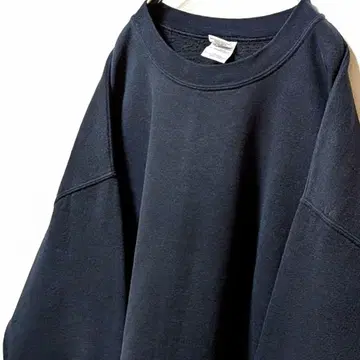 길단 무지 맨투맨 트레이닝복 블랙 XL 구제 의류