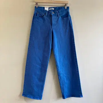 26인치 MOUSSY 스트레이트 팬츠 블루