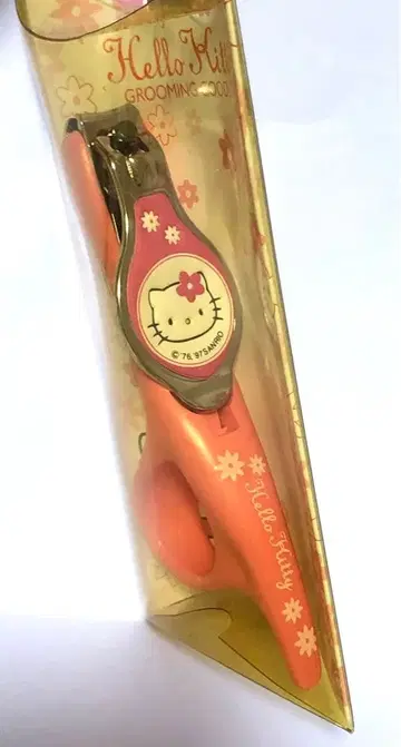 산리오 헬로키티 1997년산 키티 핸들 부착 손톱깎이