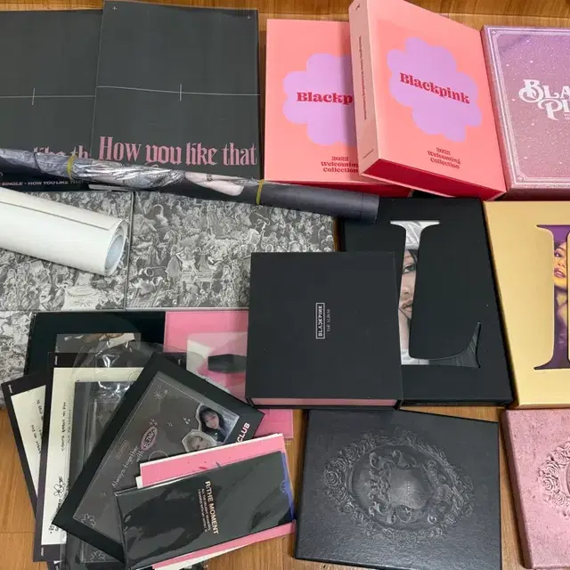 블랙핑크 앨범,시그,썸다 포스터 일괄로 양도합니다