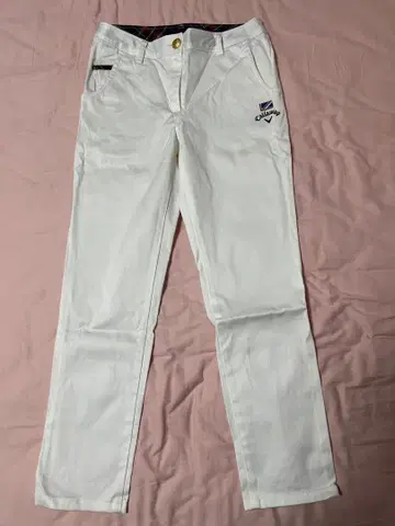 Callaway 여성용 골프 팬츠 화이트