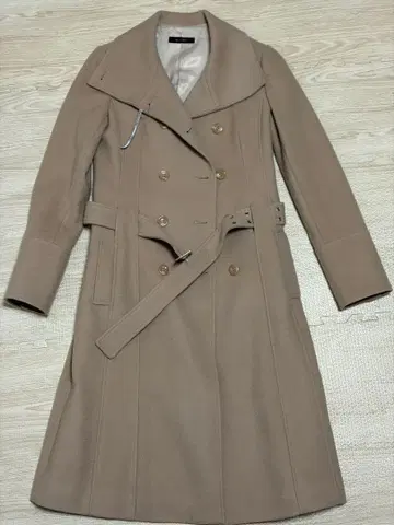 [인터플래닛] 코트 벨트 포함 카멜 38(M)