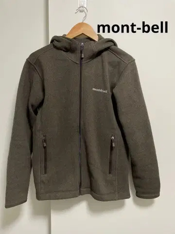 [ 새상품급 ] mont-bell 크리마플러스 니트 후드티 M 사이즈
