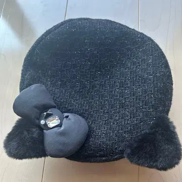 키티 리본 포함 베레모