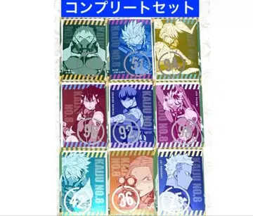 괴수 8호전 해방전력 엽서 컬렉션 전 9종 컴플리트 세트