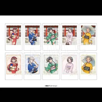 걸즈밴드 클라이 최애 여행 교토 폴라샷 컬렉션 컴플리트 세트