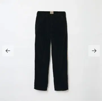 시시쿠이 블랙 코듀로이 베이커 36