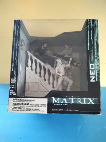 매트릭스 리로디드 네오 샤토 장면 피규어