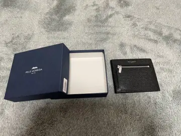 PELLE MORBIDA 접이식 지갑 블랙