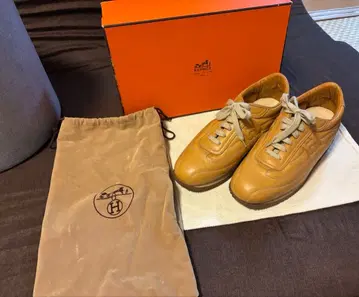 에르메스 브라운 스니커즈 수납 가방 포함