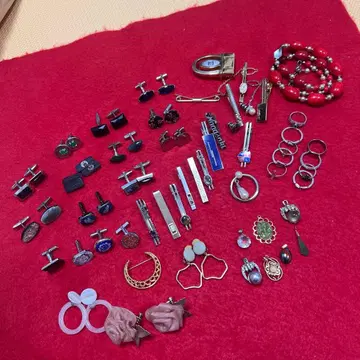 커프스 단추 액세서리 세트