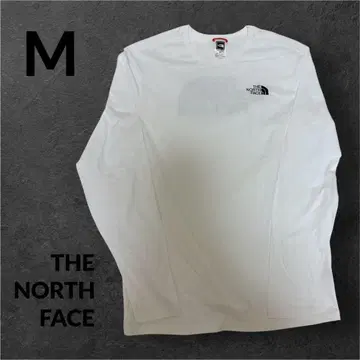 [새상품] THE NORTH FACE 긴팔 티셔츠 M 화이트