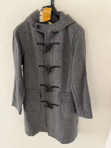 새상품급 KENT AVENUE 더플 코트 남성용 S 사이즈 그레이