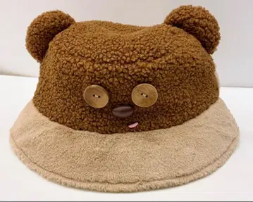 USJ 팀 버킷햇 미니언 곰 봉제인형 모자