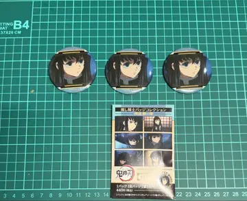 귀멸의 칼날 토키토 무이치로 최애 대원 배지 컬렉션 세트