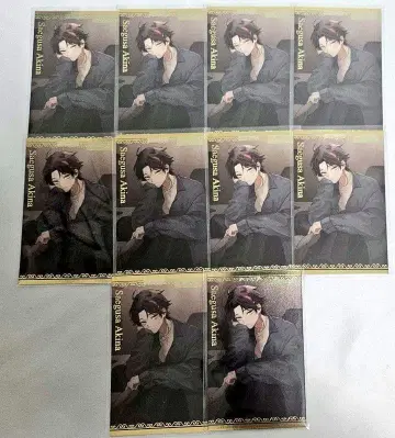 보이스 비주얼 카드 10월 사에구사 아키나