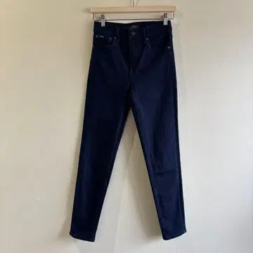 25인치 랄프 로렌 스키니 데님 팬츠 다크 블루