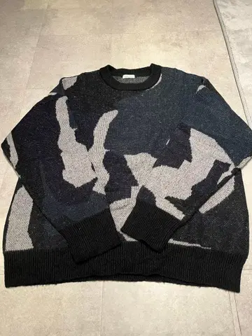 LOWRYS FARM 니트 스웨터 패턴 니트 로리즈팜