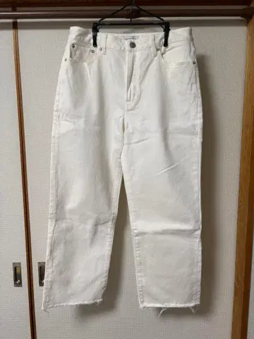 23 x DENIM 화이트 데님 팬츠