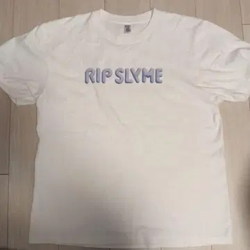 RIP SLYME 페스티벌 로고 T셔츠 아이보리 L 사이즈