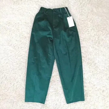 PT01 피티세라우노 테이퍼드 팬츠 코듀로이 그린