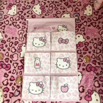 산리오 월 포켓 키티 아베일 레오파드 무늬 헤이세이 여아 헤이세이 갸루