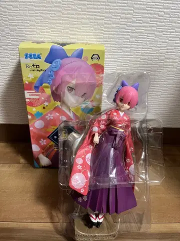 리제로 라무 기모노 피규어