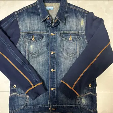 레어 아줄 데님 자켓