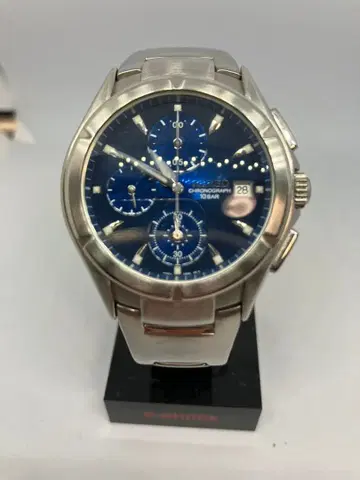 WIRED 크로노그래프 파랑 7T92-0BX0