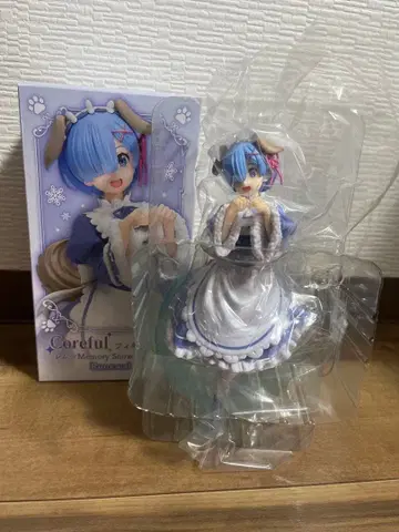 리제로 렘 memory snow 강아지ver. 피규