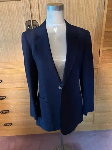 BARONICK 네이비 테일러드 자켓